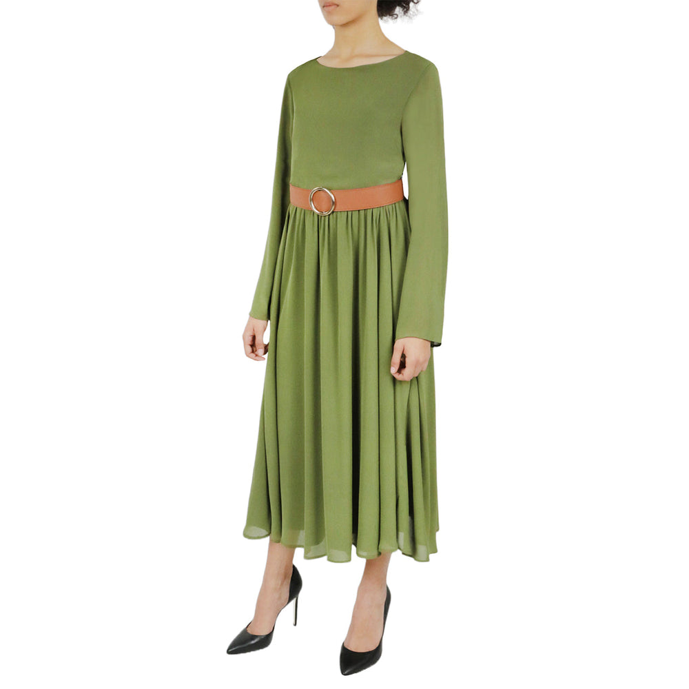 Belted Long Sleeve Dress | Forever 21 Women