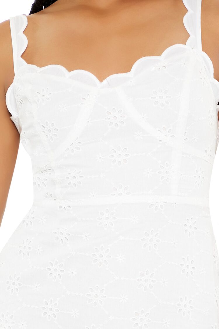 Layered Floral Eyelet Mini Dress | Forever 21 Women