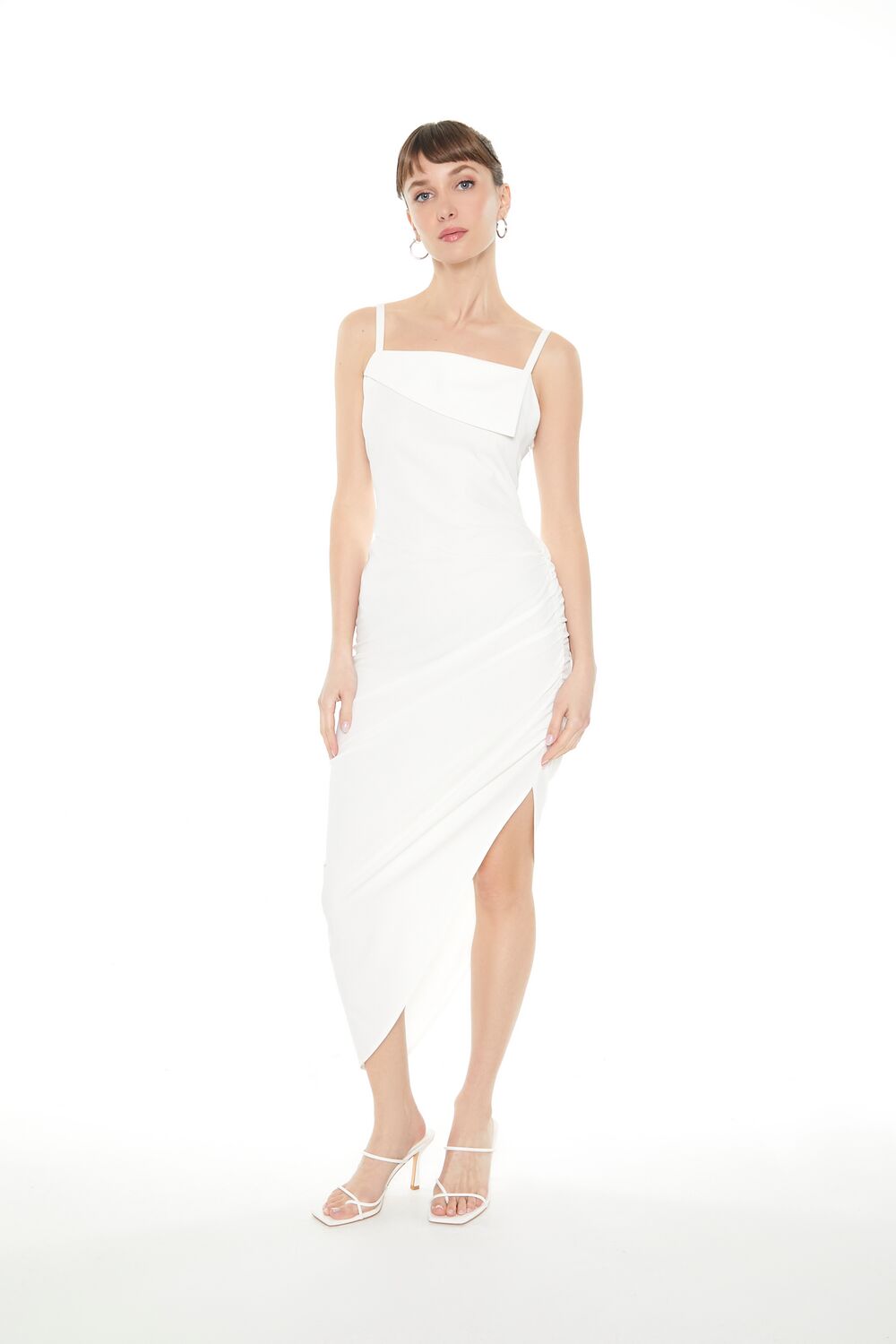 Asymmetrical Cami Midi Dress | Forever 21 Women