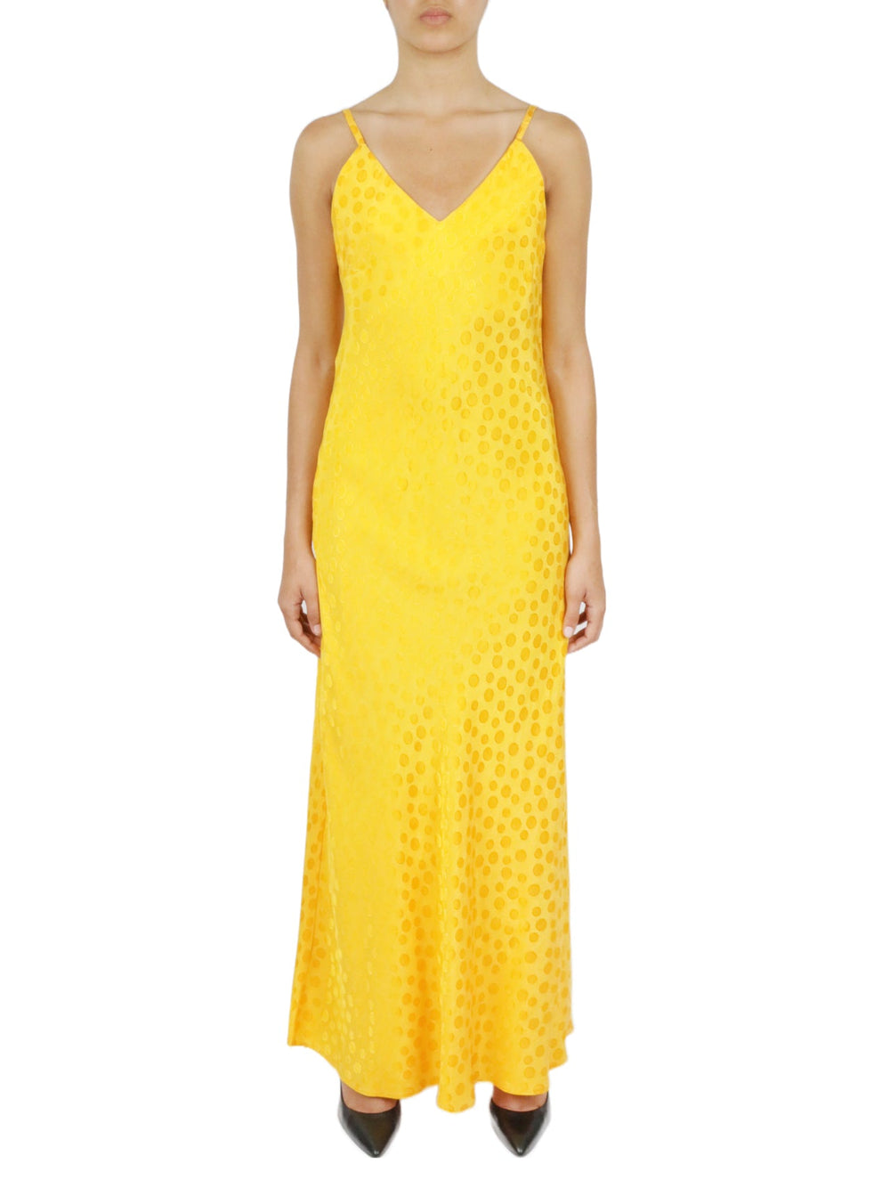 Tonal Patterned Charmeuse Dress | Forever 21 Women