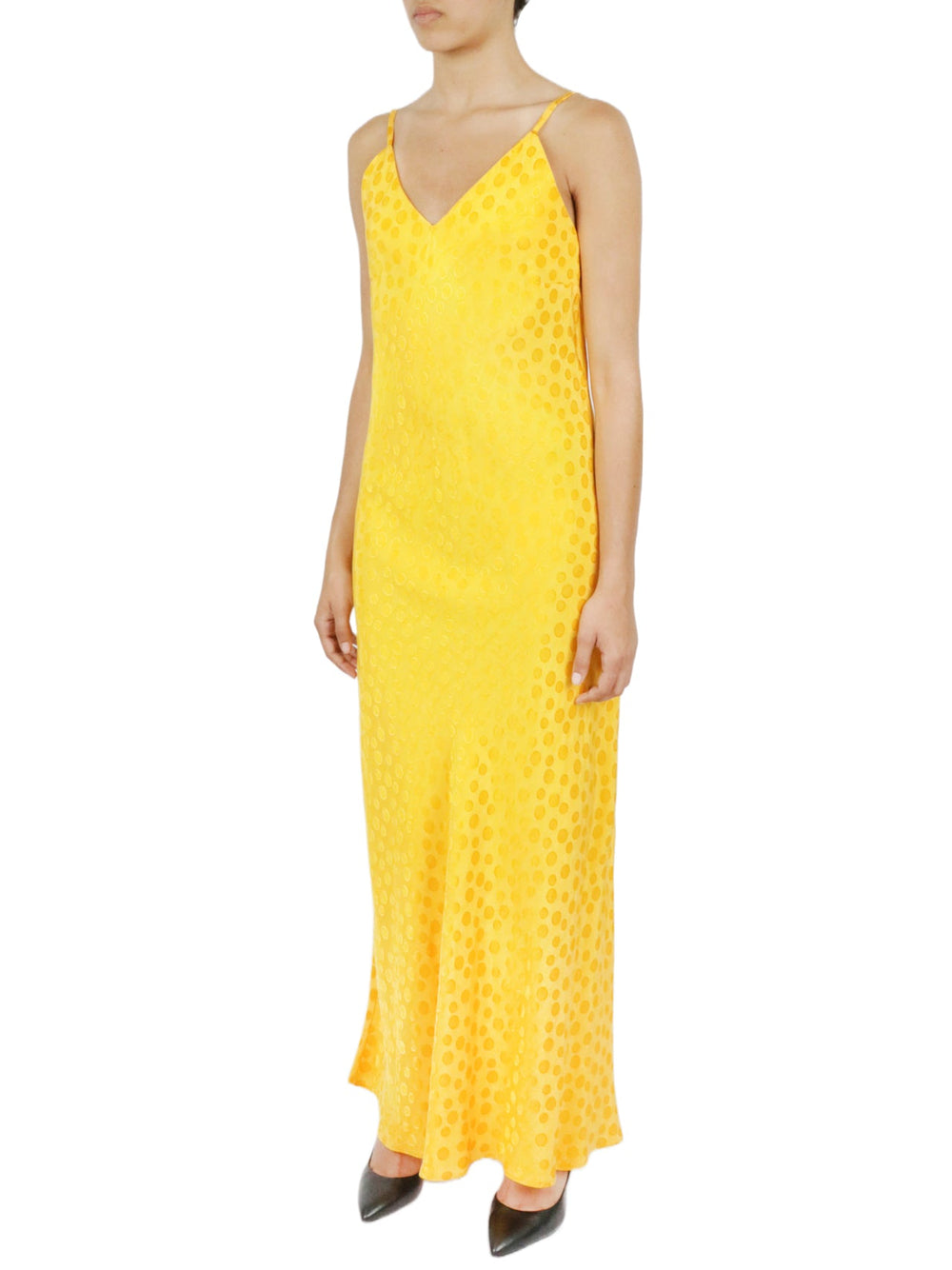 Tonal Patterned Charmeuse Dress | Forever 21 Women