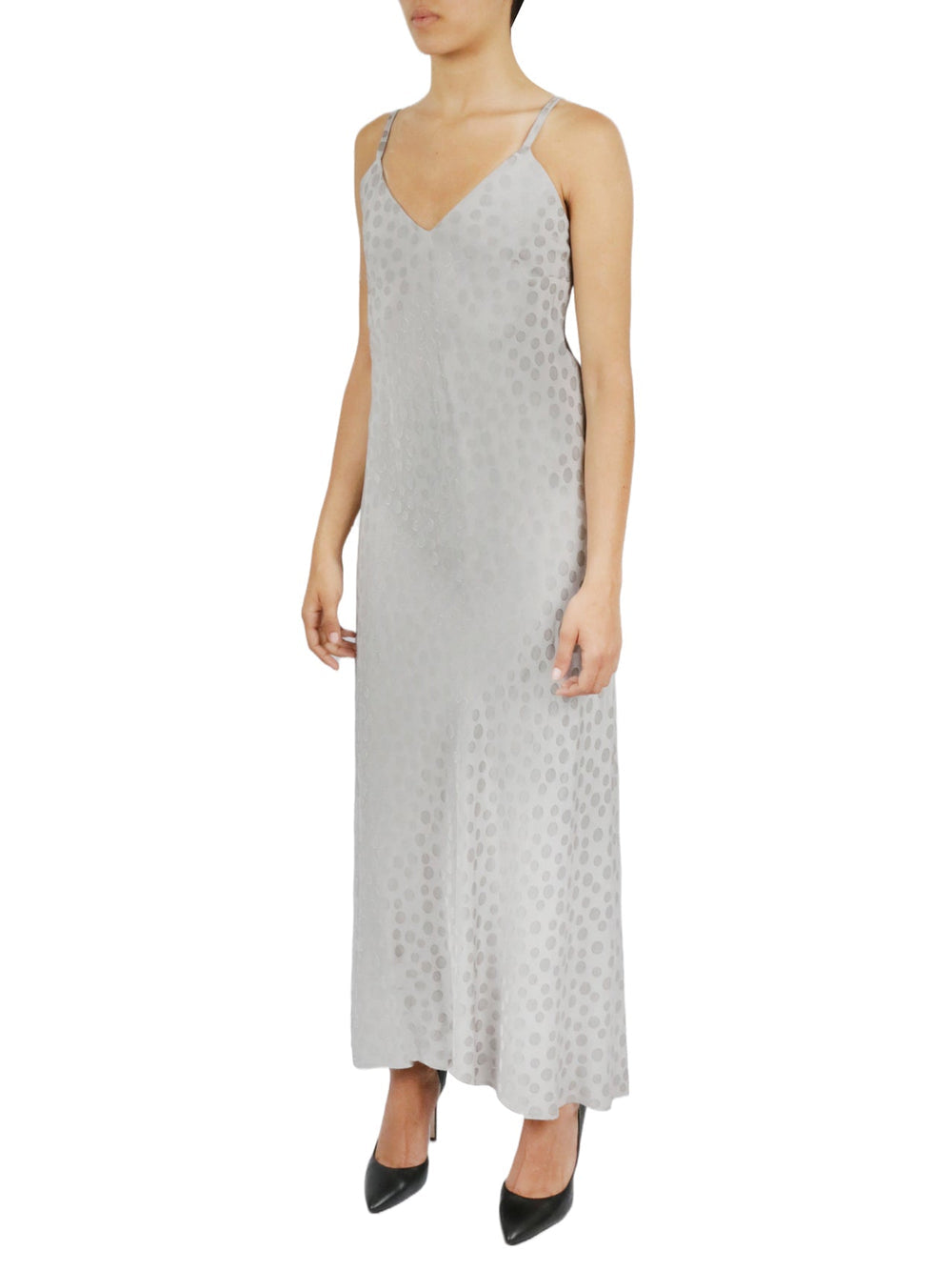 Tonal Patterned Charmeuse Dress | Forever 21 Women