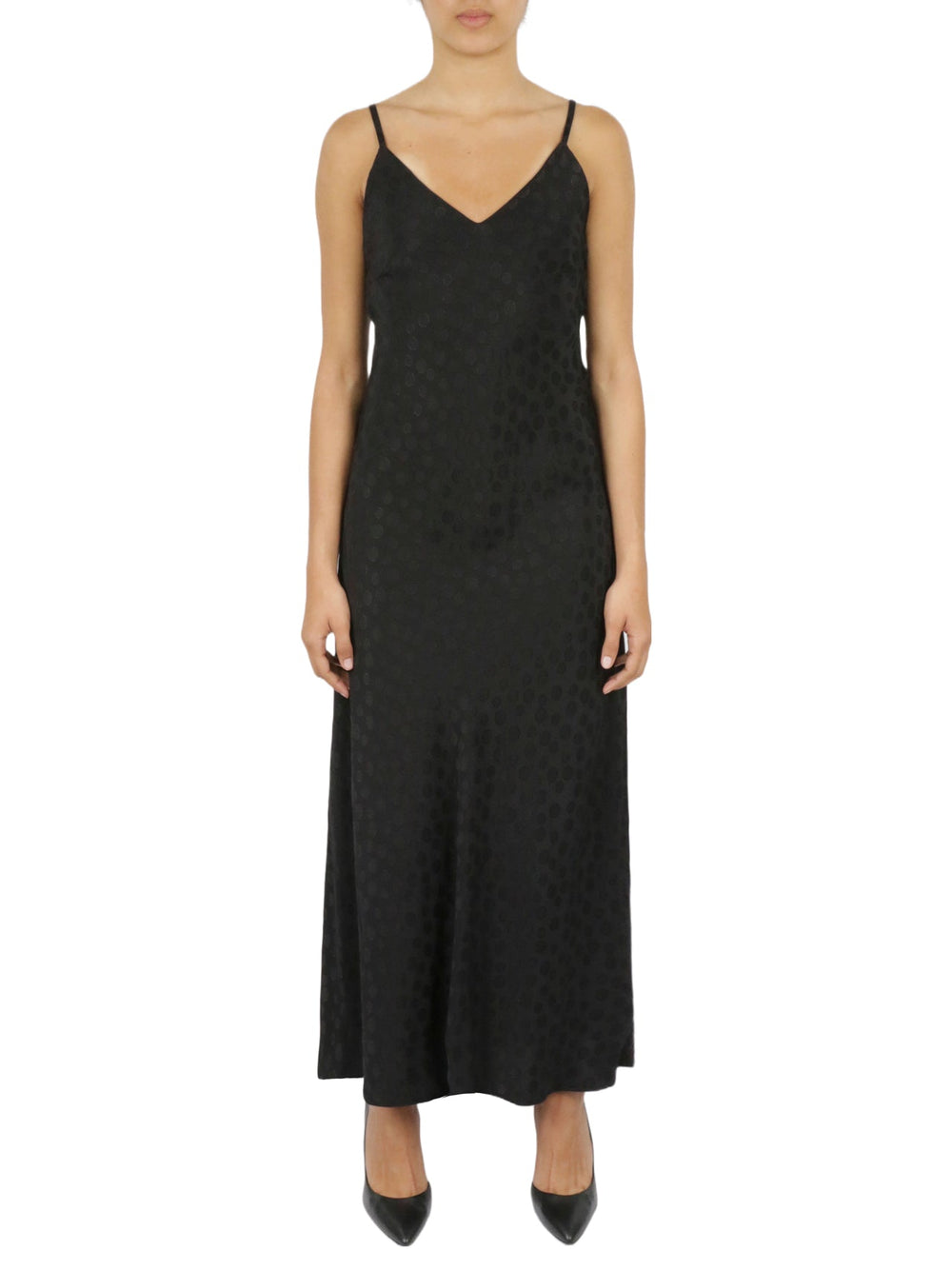 Tonal Patterned Charmeuse Dress | Forever 21 Women