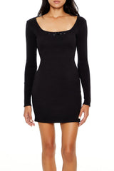 Ribbon Bodycon Mini Dress | Forever 21 Women