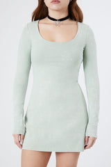Mineral Wash Fit & Flare Dress | Forever 21 Women