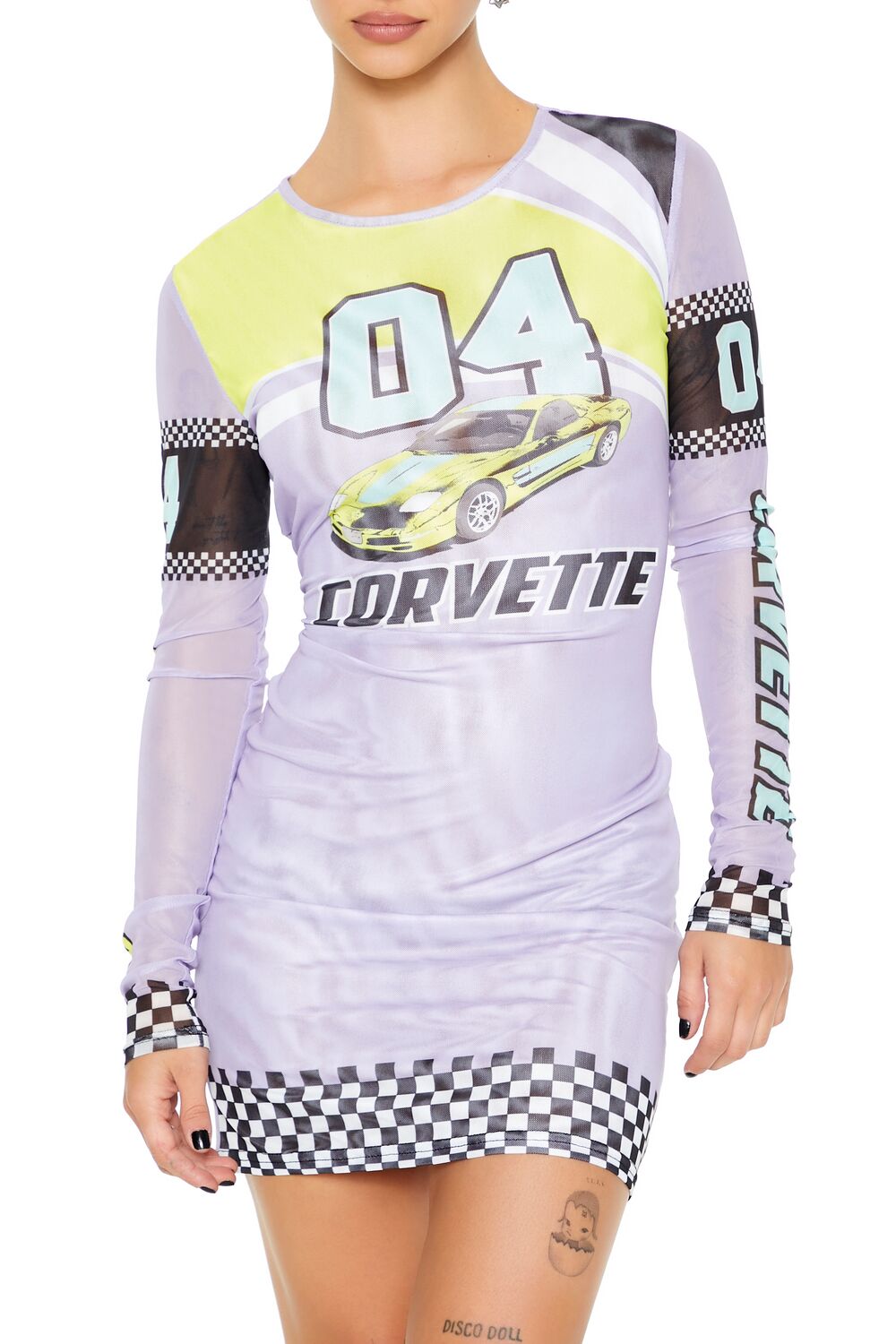 Corvette Graphic Mini Dress | Forever 21 Women