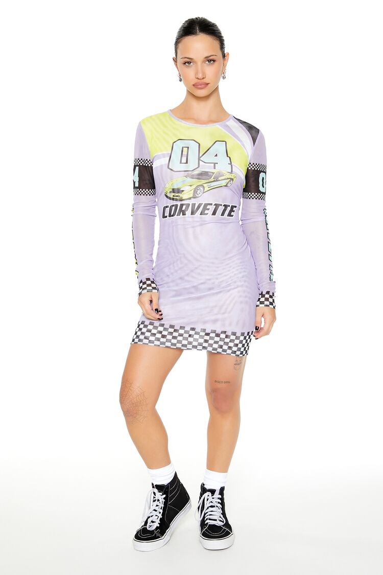 Corvette Graphic Mini Dress | Forever 21 Women