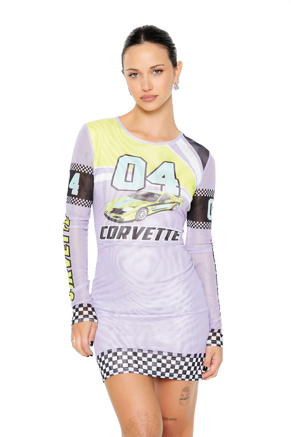 Corvette Graphic Mini Dress | Forever 21 Women