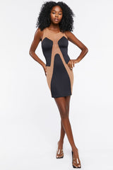 Mesh Panel Mini Dress | Forever 21 Women