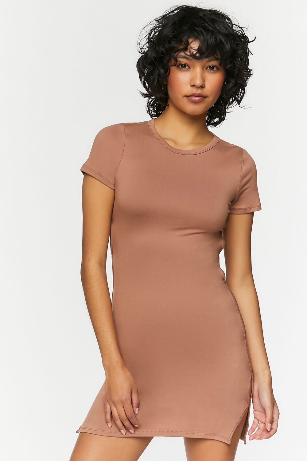 Short-Sleeve Cutout Mini Dress | Forever 21 Women