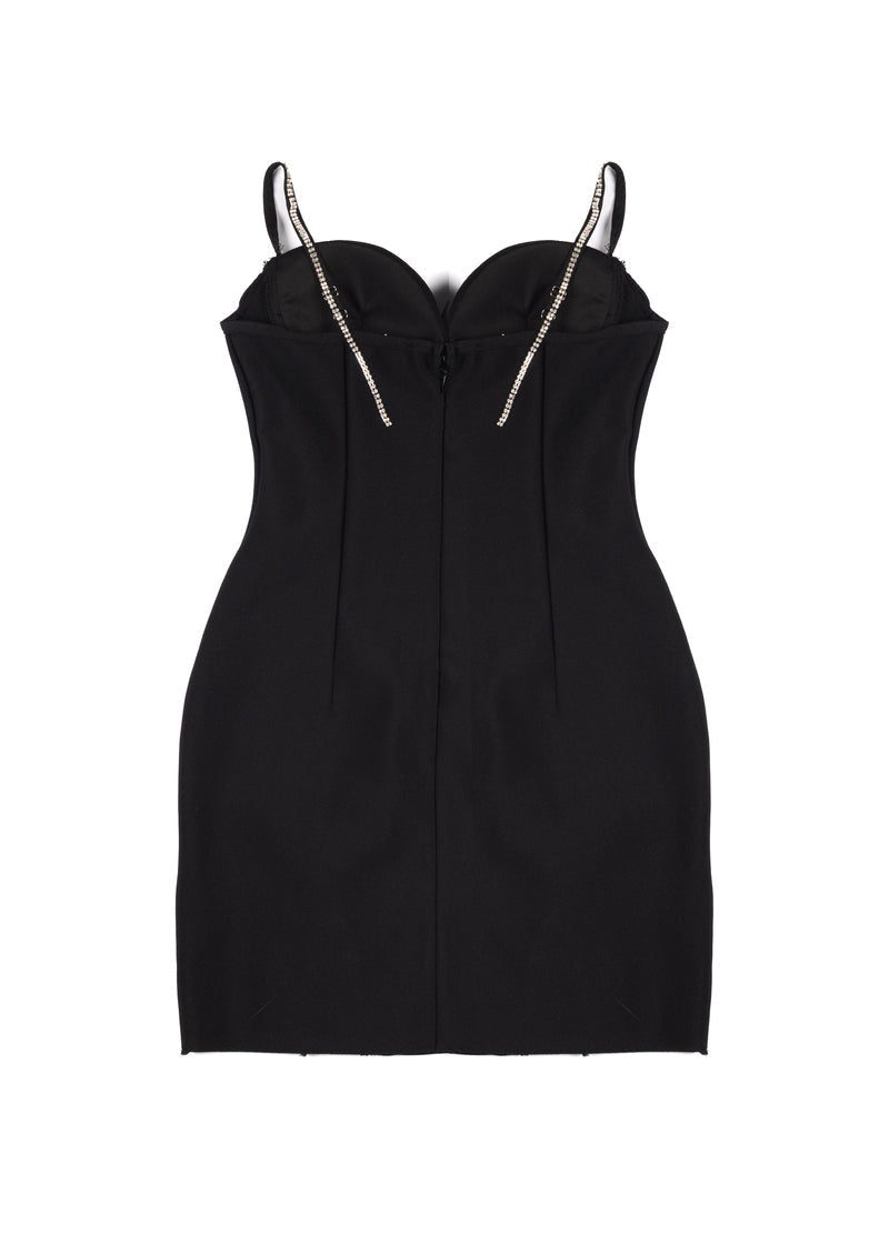 Rhinestone Bow Sweetheart Bodycon Mini Dress | Forever 21 Women