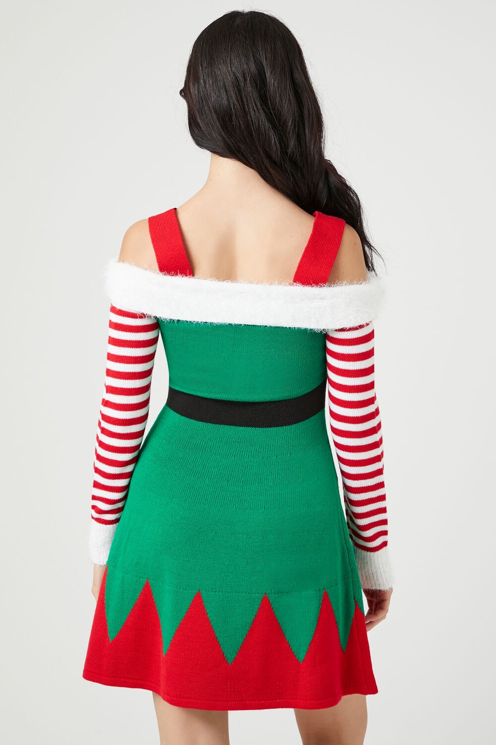 Peppermint Elf Mini Dress | Forever 21 Women