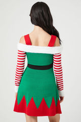 Peppermint Elf Mini Dress | Forever 21 Women