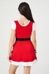 Tinsel Garland Santa Mini Dress | Forever 21 Women