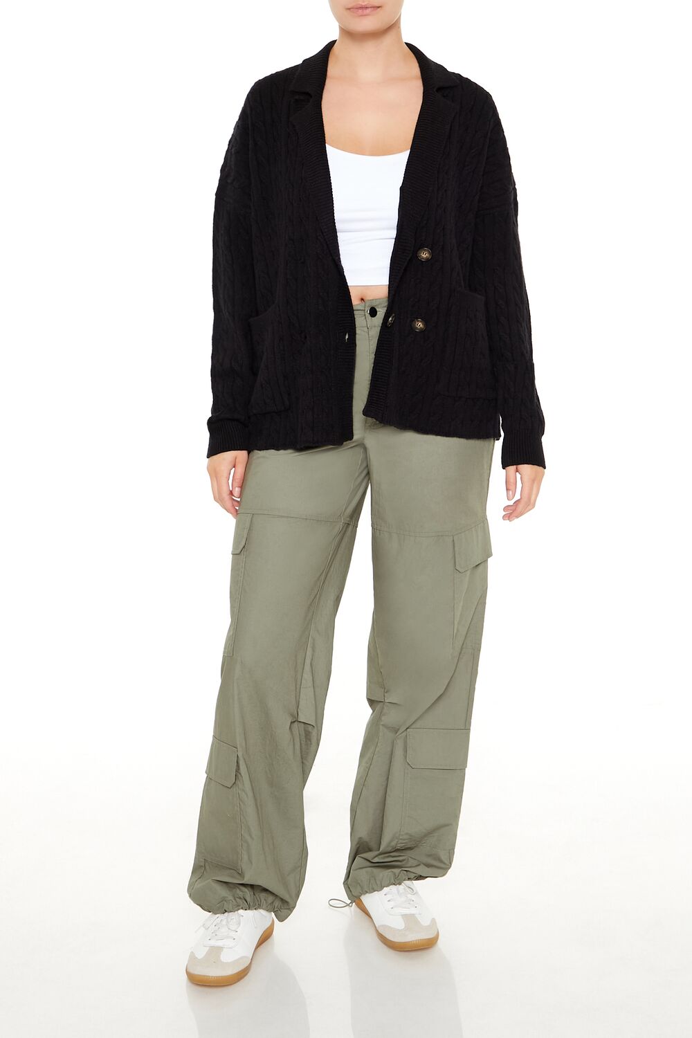 Double-Breasted Cardigan Sweater | Forever 21 Women