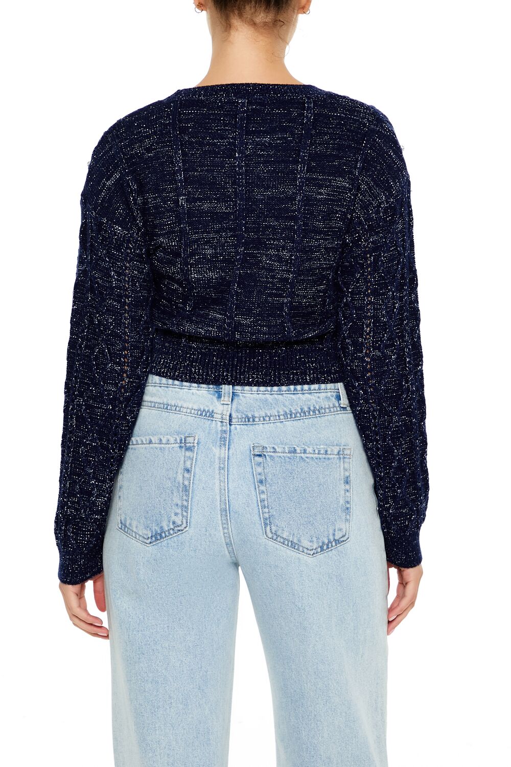 Glitter Knit Rhinestone Sweater | Forever 21 Women