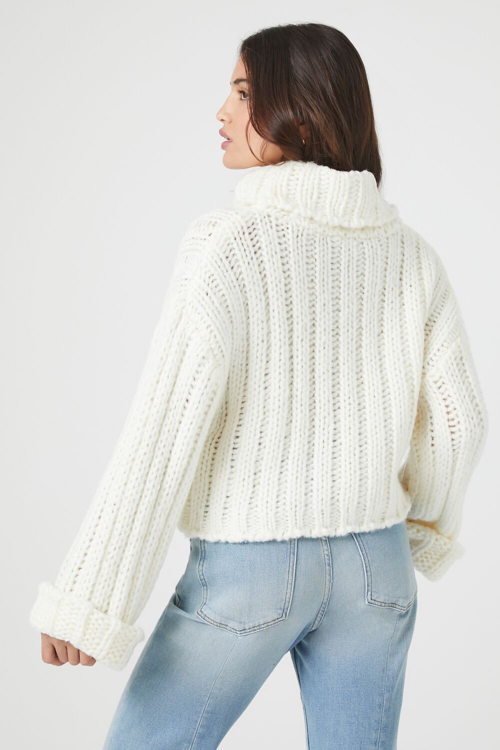 Turtleneck Cropped Sweater | Forever 21 Women