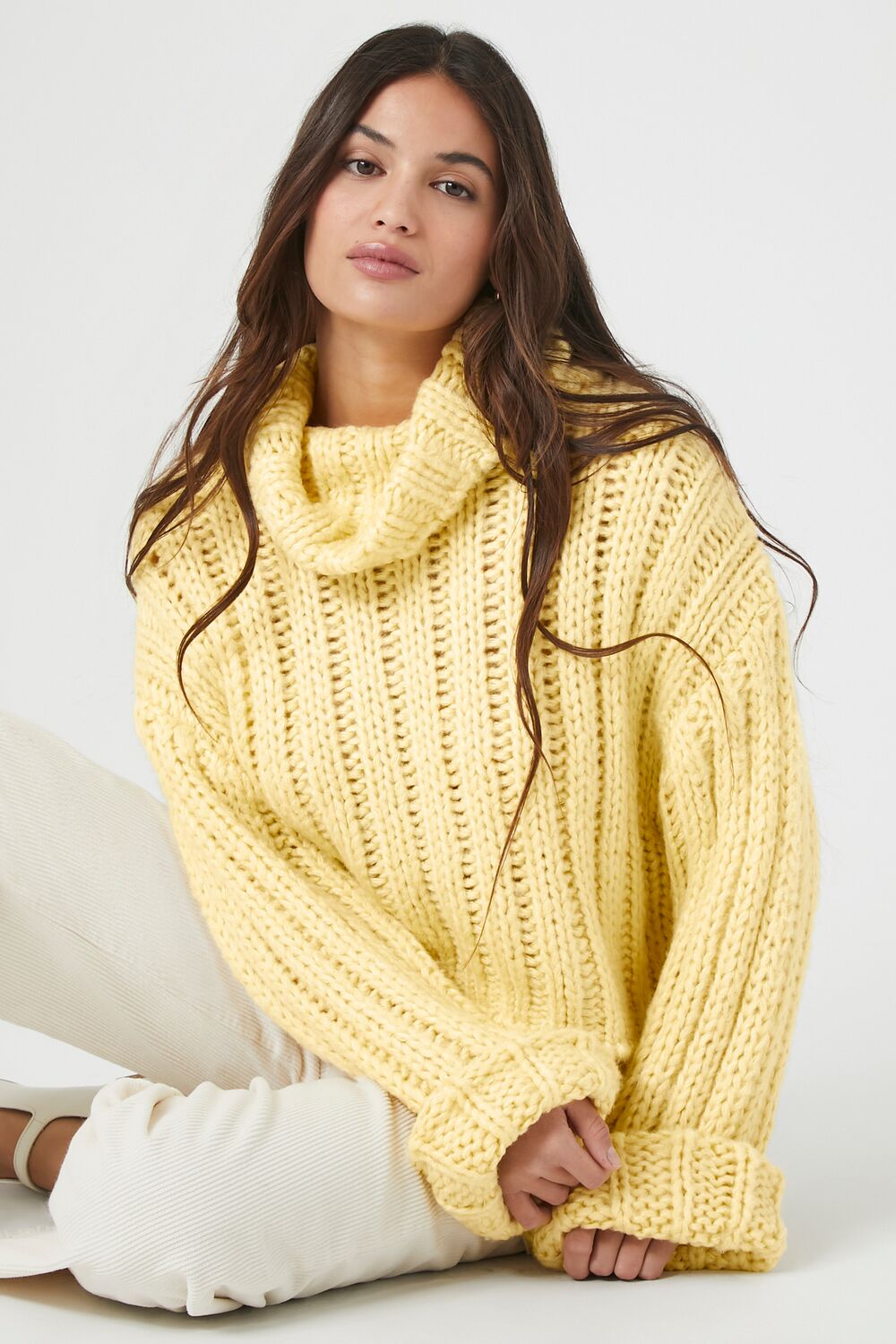 Turtleneck Cropped Sweater | Forever 21 Women