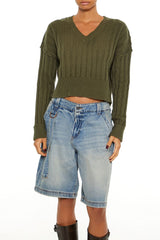 Chunky Knit Cropped Sweater | Forever 21 Women