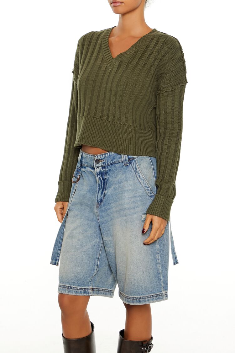 Chunky Knit Cropped Sweater | Forever 21 Women