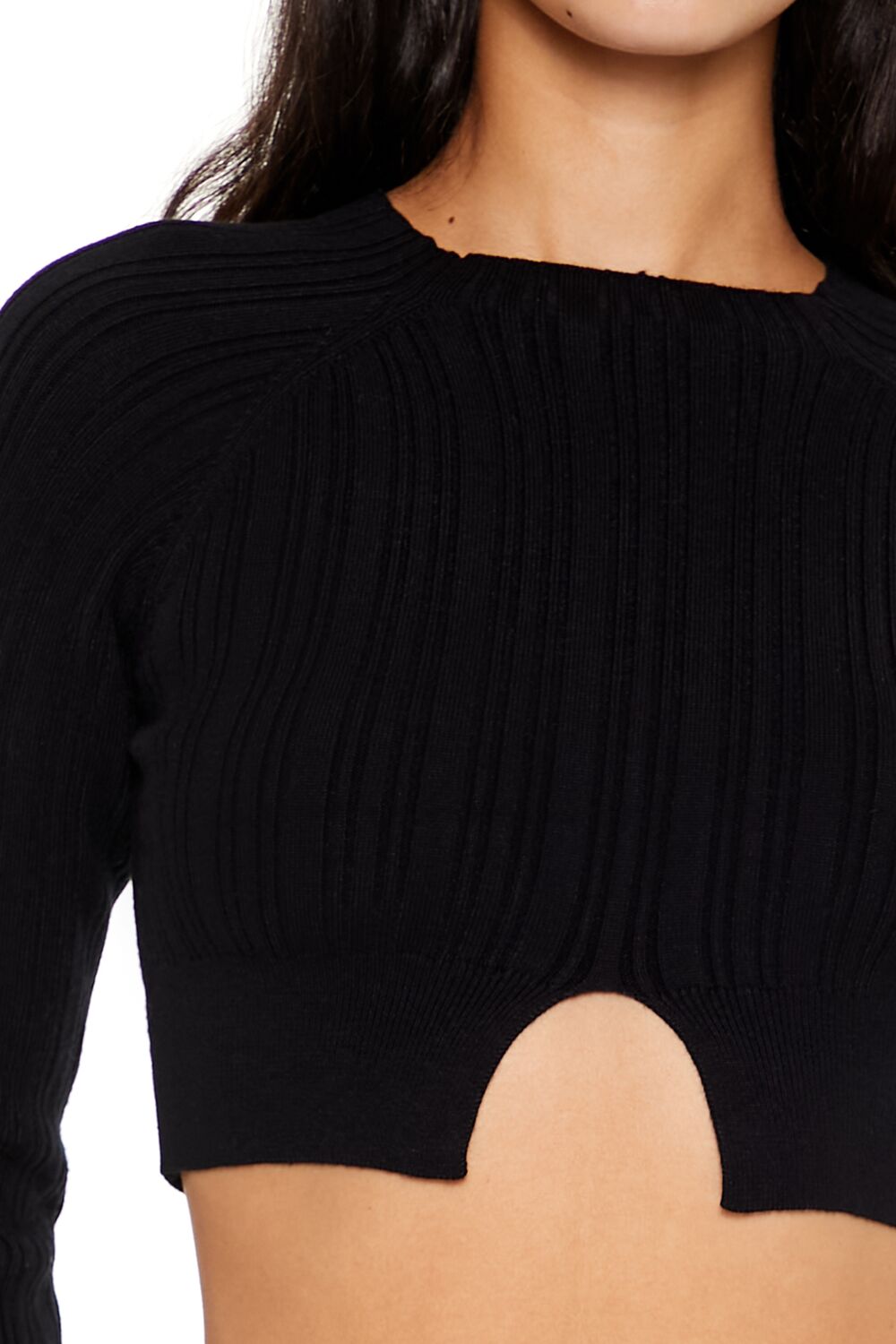 Ribbed Cutout Sweater | Forever 21 Women