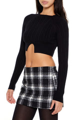 Ribbed Cutout Sweater | Forever 21 Women