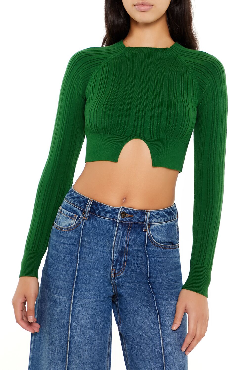 Ribbed Cutout Sweater | Forever 21 Women