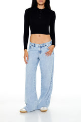 Ribbed Knit Cropped Sweater | Forever 21 Women