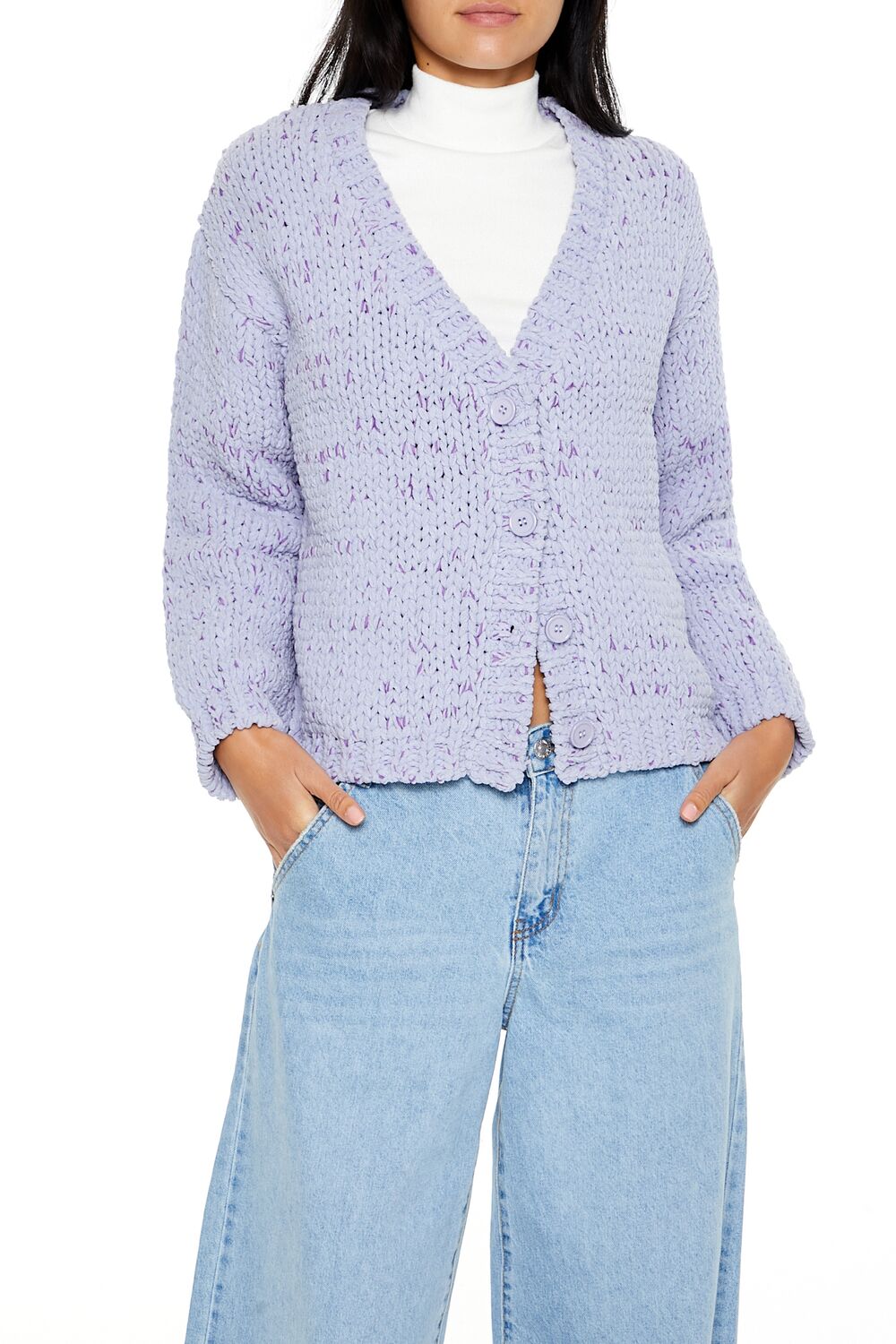 Marled Cardigan Sweater | Forever 21 Women