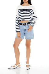 Cannes France Cropped Sweater | Forever 21 Women