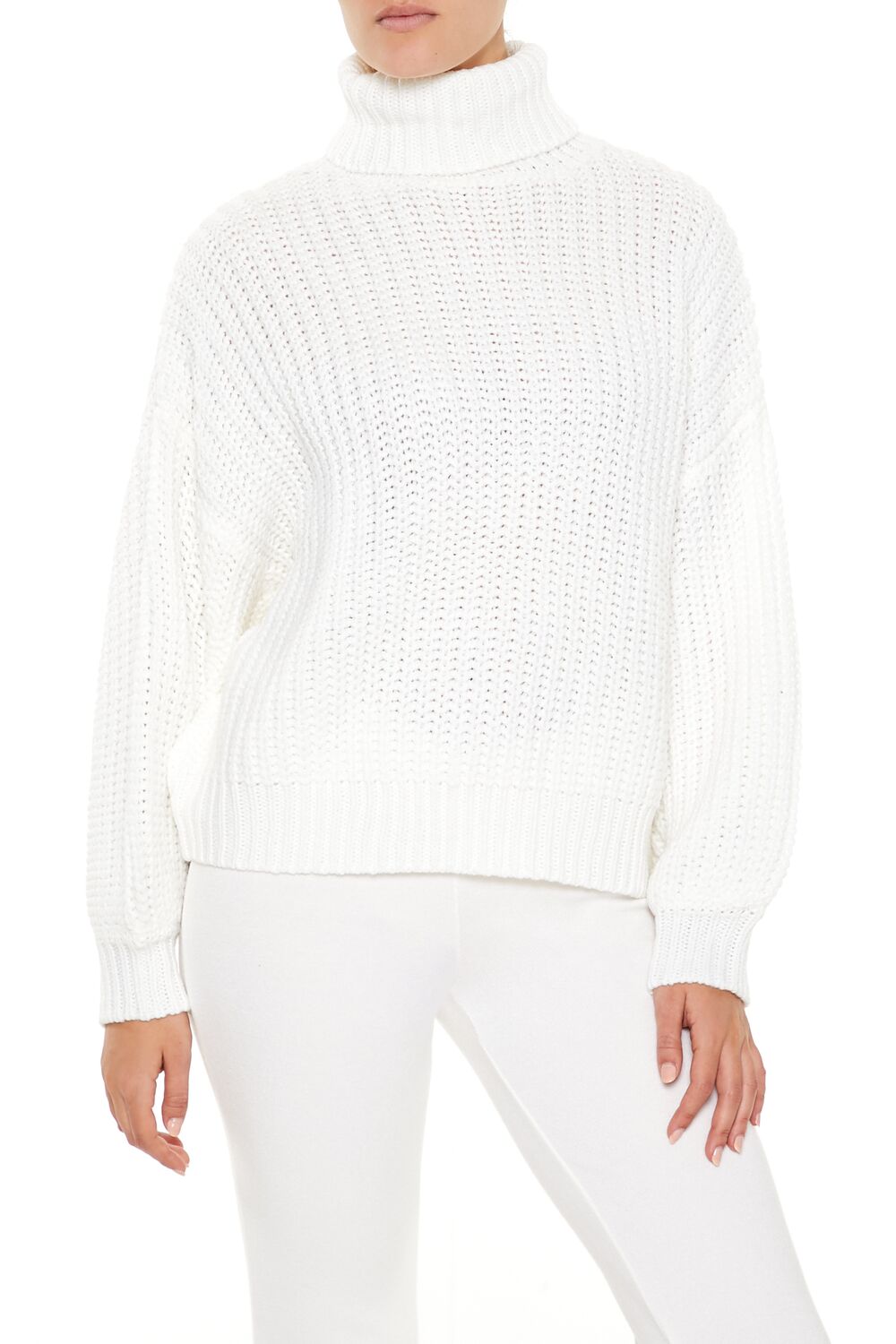 Turtleneck Knit Sweater | Forever 21 Women