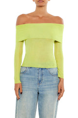 Foldover Off-the-Shoulder Sweater | Forever 21 Women