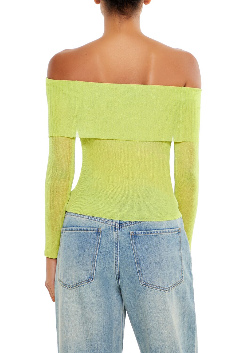 Foldover Off-the-Shoulder Sweater | Forever 21 Women