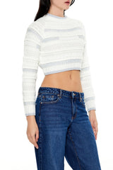 Textured Two-Tone Sweater | Forever 21 Women