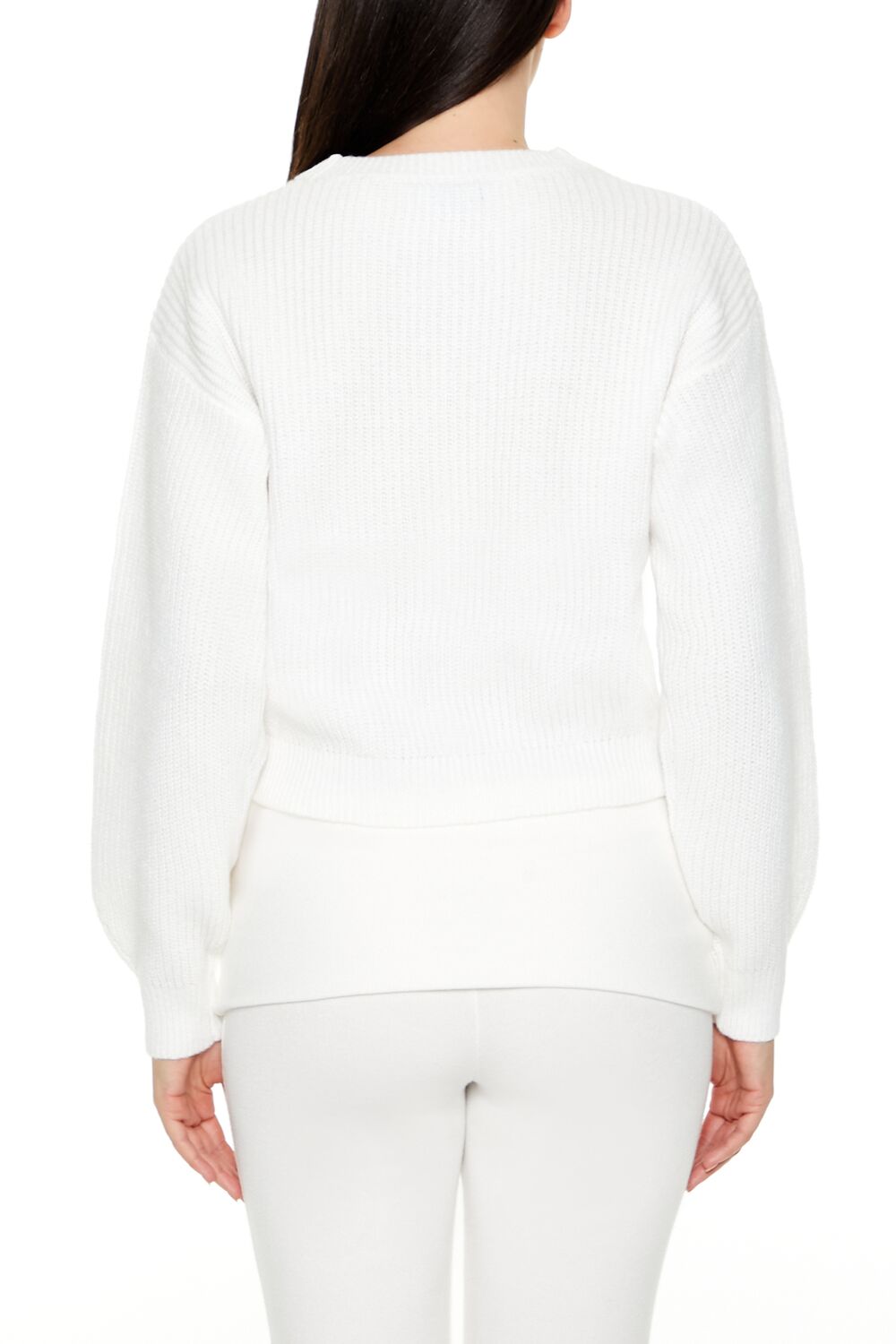 Cropped Drop-Sleeve Sweater | Forever 21 Women