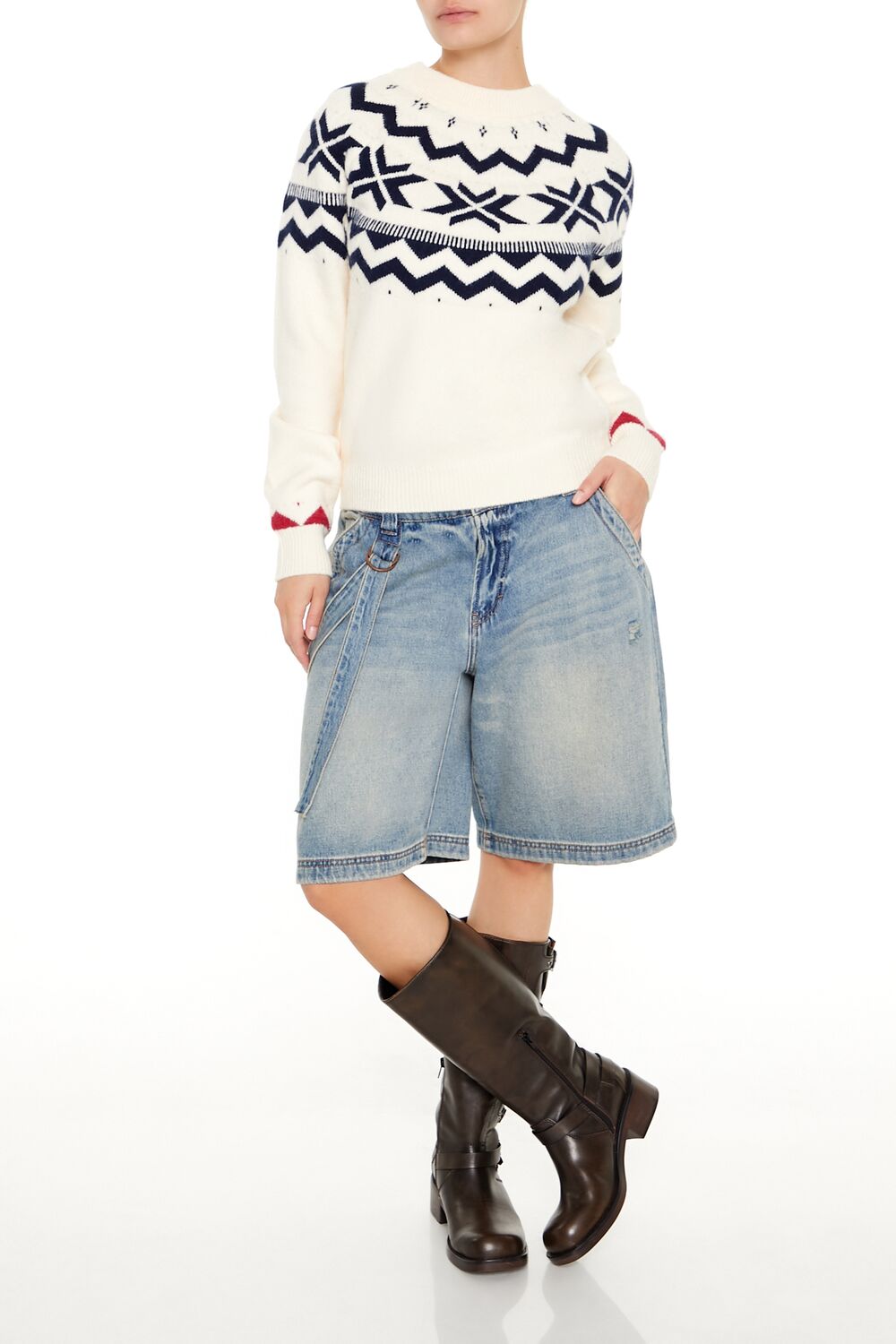 Geo Print Sweater | Forever 21 Women