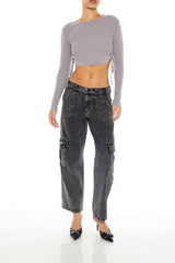 Ruched Cropped Sweater | Forever 21 Women