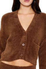 Fuzzy Cardigan Sweater | Forever 21 Women