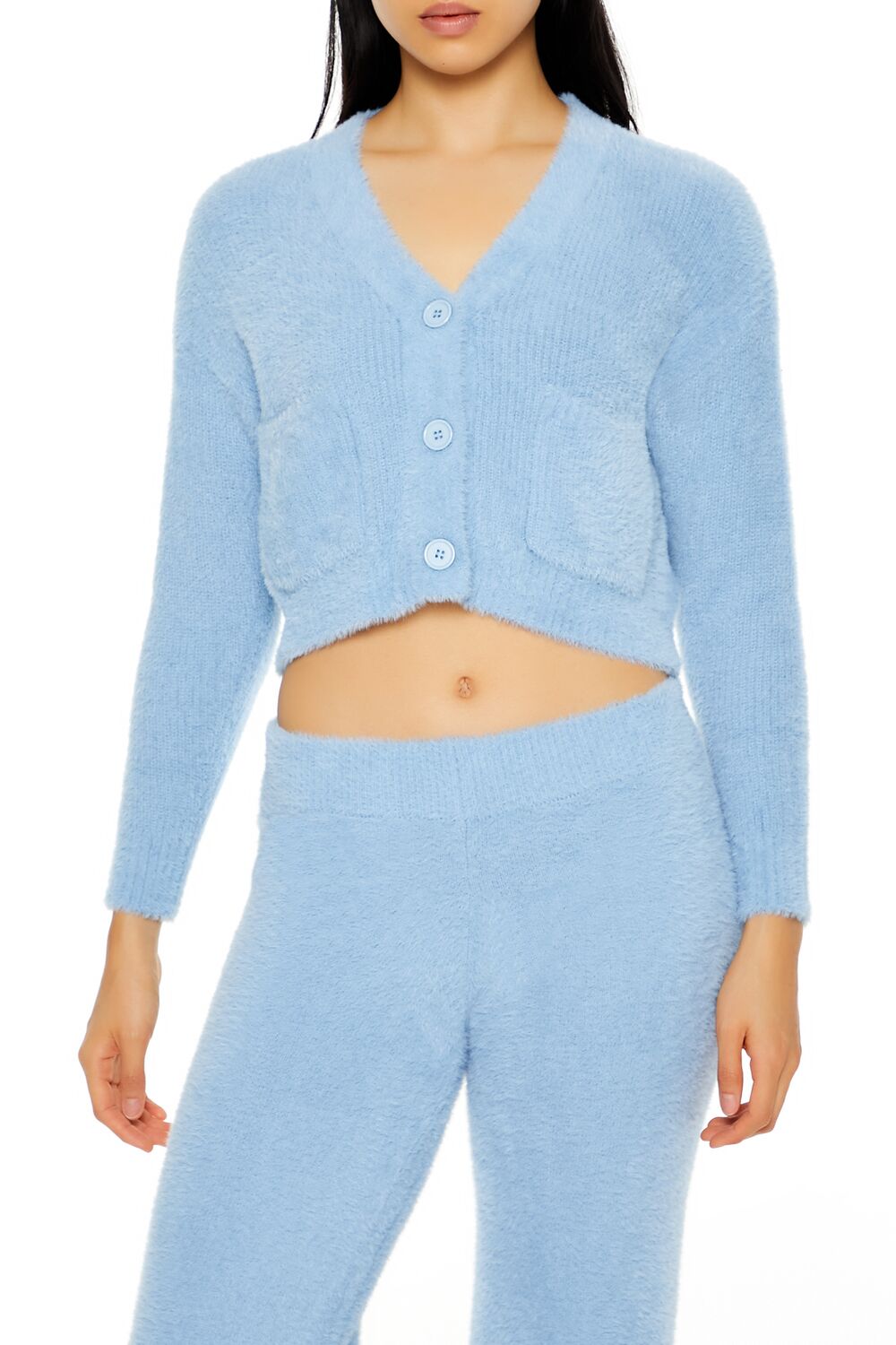 Fuzzy Cardigan Sweater | Forever 21 Women