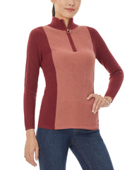 Colorblock Mock Neck Sweater | Forever 21 Women