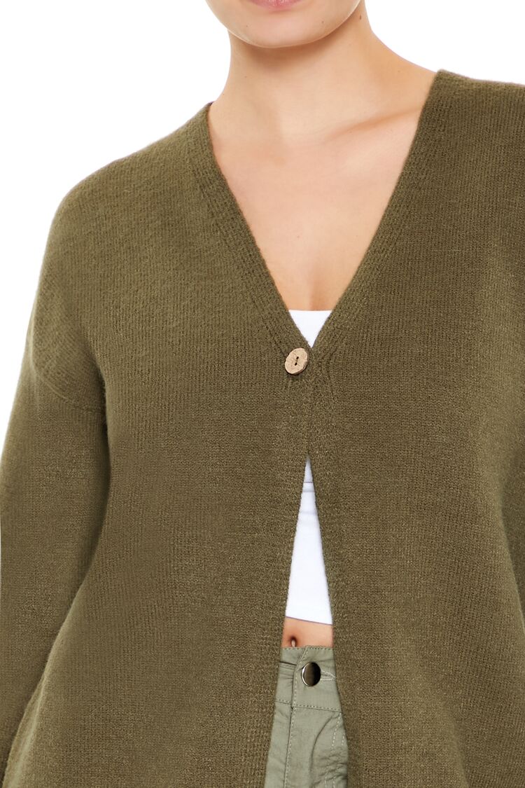 Split-Hem Cardigan Sweater | Forever 21 Women