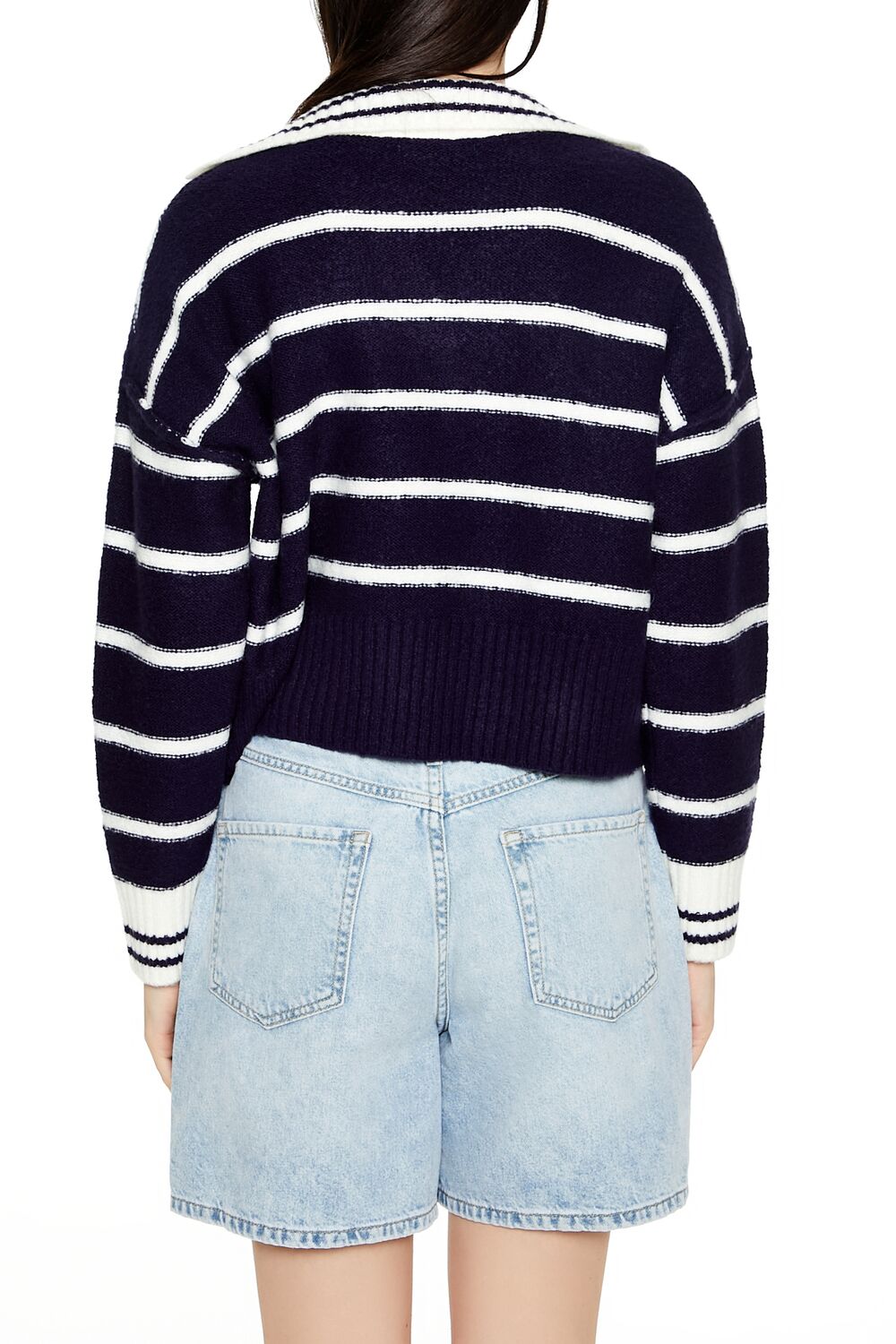 Striped V-Neck Sweater | Forever 21 Women