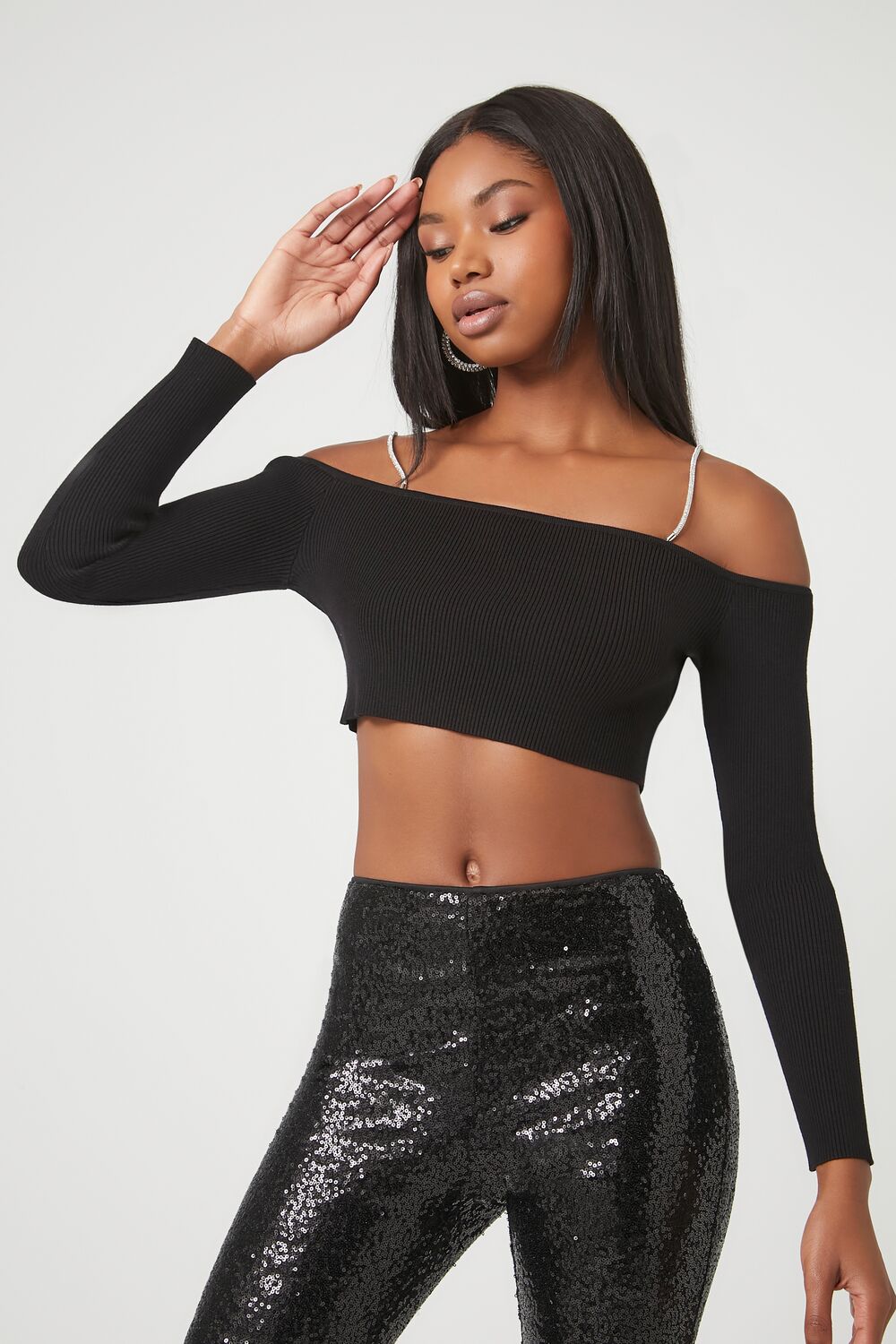 Off-the-Shoulder Crop Top | Forever 21 Women