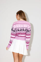 Fair Isle Reindeer Jacquard Sweater | Forever 21 Women