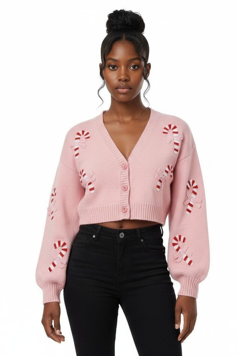 Candy Cane Cardigan Sweater | Forever 21 Women