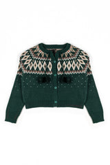 Fair Isle Pom-Pom Tie Cardigan | Forever 21 Women