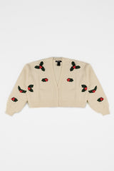 Holly Leaf Cardigan Sweater | Forever 21 Women