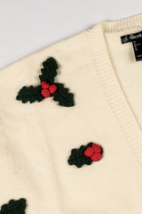 Holly Leaf Cardigan Sweater | Forever 21 Women