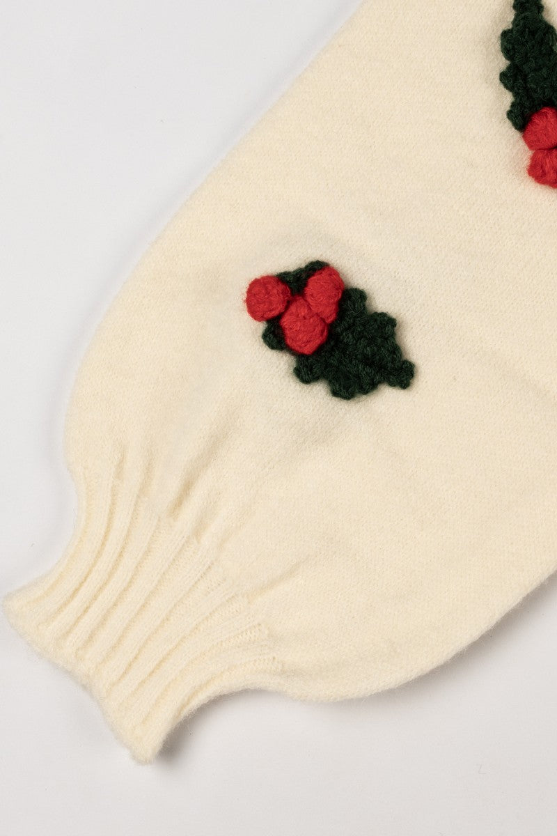 Holly Leaf Cardigan Sweater | Forever 21 Women