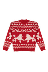 Poodle Pattern Fair Isle Knit Sweater | Forever 21 Women